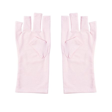 Hett! Nagelhandskar UV-skyddshandskar UV-skyddshandskar Nagelkonst Gel UV LED-lampa