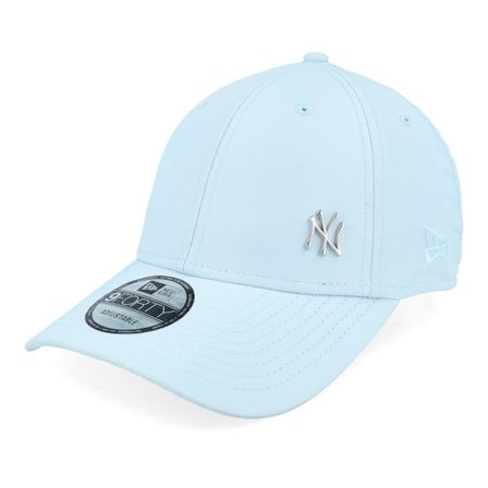 New Era - MLB Modrá adjustable Kšiltovka - New York Yankees Flawless 9FORTY Pale Blue Adjustable @ Hatstore