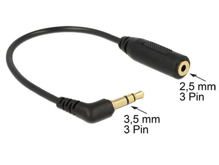 Delock audioadapter - 17 cm