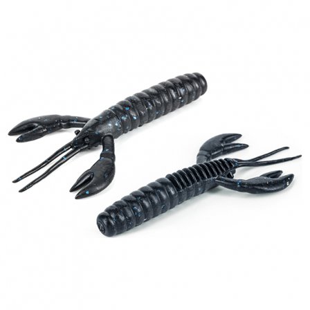 Molix Craw Flex 7,6cm (6-pack) - Black Blue Flake