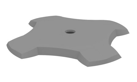 MP bolagen U038G Designfot, Installasjonsmaterial