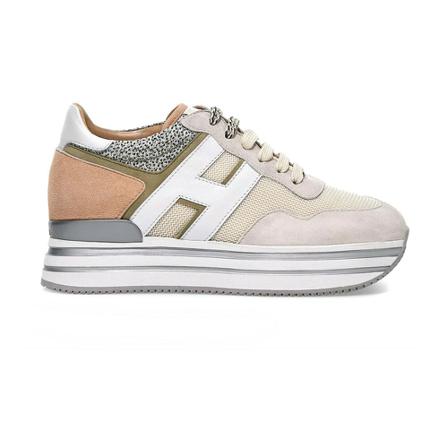 Hogan Sneakers beige, Dam, Dam, Storlek: 36 EU