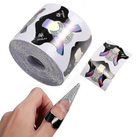 300 st Nail Extension Mallar Manikyr Guide Sticker Limklister Nail Form Extension | Nail Form