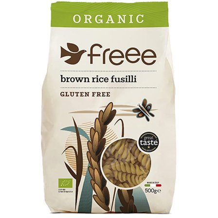 Doves Farm Brun ris fusilli skruer glutenfri Ø 500 g, Helse & Madvarer, Pasta, Ris & Bælgfrugter, Ris