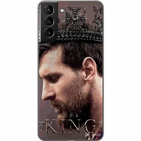 Samsung Galaxy S21+ 5g Genomskinligt Skal Lionel Andrés Messi