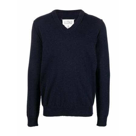 Maison Margiela Sweater Blå, Herre