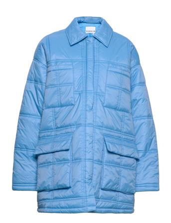 Anine Jacket Vattert Jakke Blå REMAIN Birger Christensen