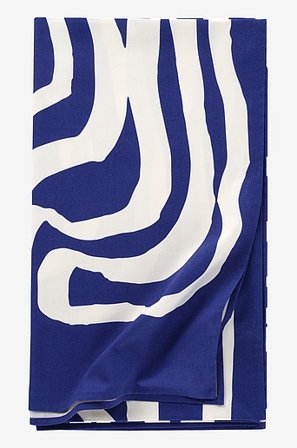 Jotex - Tafelkleed Blauw/wit Blauw/wit - LABYRINTH - Koop Tafelkleden bij Jotex