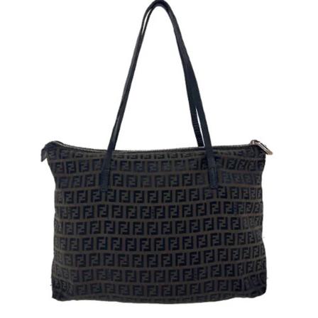 Fendi Vintage Pre-owned Canvas totes Brun, Dame Vintage Tasker, Størrelse: ONE Size