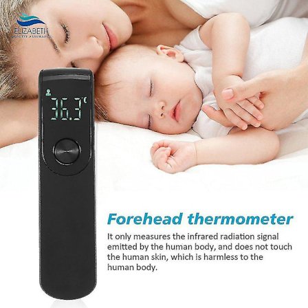 Beröringsfri termometer Test termometer Fahrenheit Grad Celsius Fahrenheit / Kontaktlös infraröd
