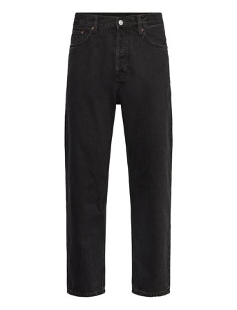Weekday Ray Relaxed Tapered Jeans - Black - 30 x 32