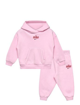 F8-Fleece Pant Set Pink Nike