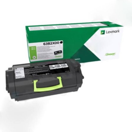 LEXMARK Toner 63B2X00 Svart - Lyreco - Toner och bläck - Tonerkassetter - Toner Lexmark