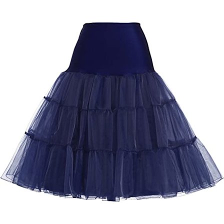 50-tals underkjol Rockabilly Dress Crinoline Tutu för kvinnor Z X