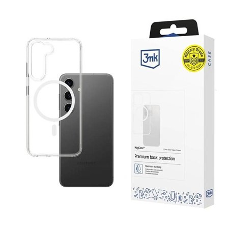 3mk MagCase til Samsung Galaxy S23 5G - gennemsigtig