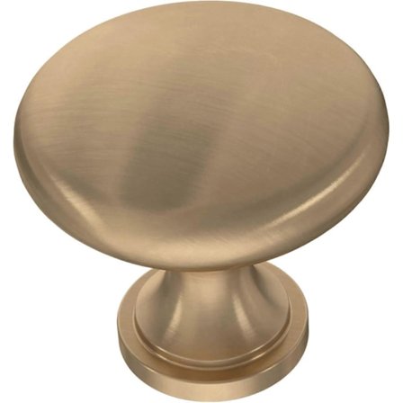 2025 Senaste Modell Franklin Brass Mushroom (10-Pack) Skåpknoppar Champagne