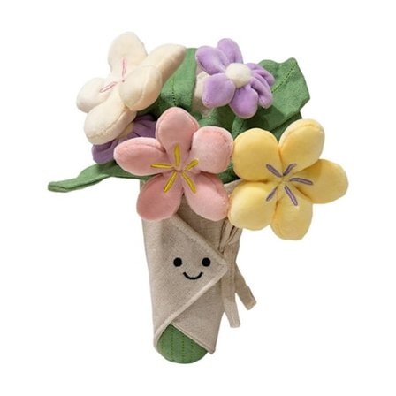Jellycat Officiel Amuseables Blomsterbuket Blød Udstoppede Krammebamse | 28 cm | Dejlig Gaveidé Plyslegetøj