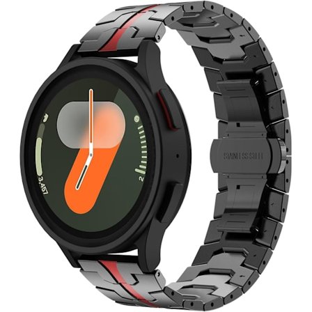 Kompatibel med Galaxy Watch 7 6 5 4 FE 40mm 44mm Armband Metall Viklås Rostfritt Stål 20mm Galaxy Watch 6 Classic 4 Classic 5 Pro 43mm