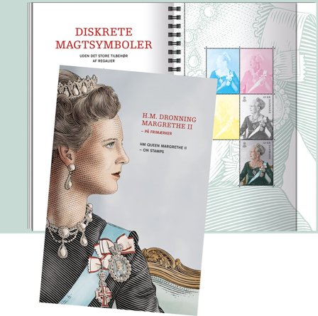 Danmark 2022 - Dronning Margrethe - Postfrisk prestigehæfte