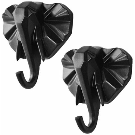 2 koukkua naulakko eläin koukku naulakko avaimenpidin seinälle (B