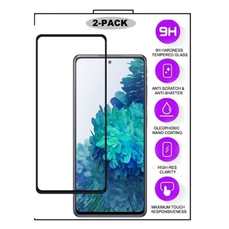 2-Pack iPhone 15 - Anti-Shock 9D Ceramic Härdat Glas Transparent