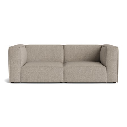 Milano XL Beige Sofa - 2 personers sofa - 224x93x77cm - Komfortabel og stilfuld - Perfekt til afslapning i stuen - Del af Milano-serien