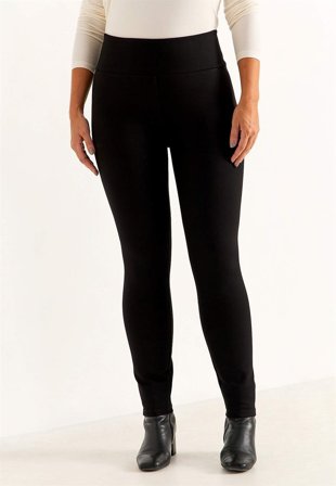 Cellbes of Sweden - Leggings Premium i Punto di Roma-trikot Mona i svart for damer i størrelse 50/52