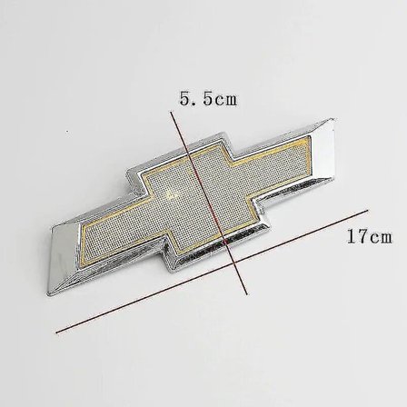 För Chevrolet Cruze 2009-2014 Auto Tillbehör Bil Styling 3d Bil Främre Emblem Bakre Bagageutrymme Badge Dekal(för 09-14 cruze,bak)