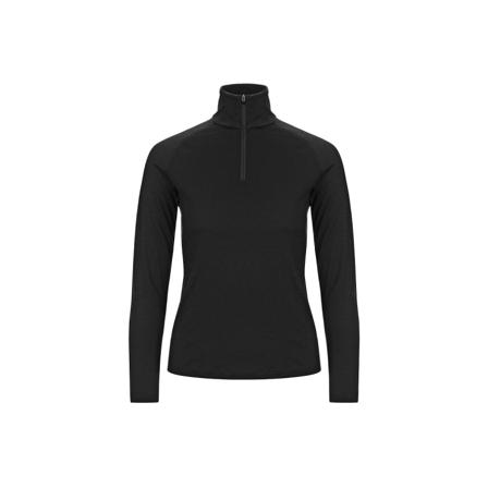 Super.natural Women's Base 1/4 Zip 175 Women base layer tops Black XL