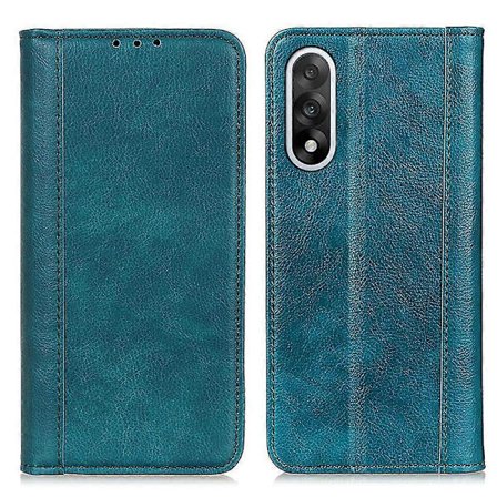 OnePlus Nord 5 5G -kotelo, seisontatuki, halkaistu nahka, litsirakenne, lompakkokotelo