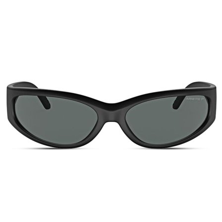 Černé sluneční brýle wraparound | Arnette 0AN4302 pro muže - Polarizační sluneční brýle
