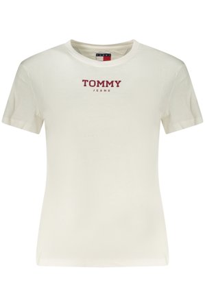 Tommy Hilfiger T-shirt Maniche Corte Donna Bianco