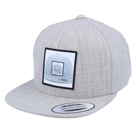Kiddo Cap - Grey - snapback - Cap - Kids Endless Projection Heather Grey Snapback - Hatstore