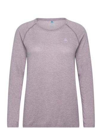 Odlo Odlo Essential Seamless T-Shirt Crew Neck L/S Grå