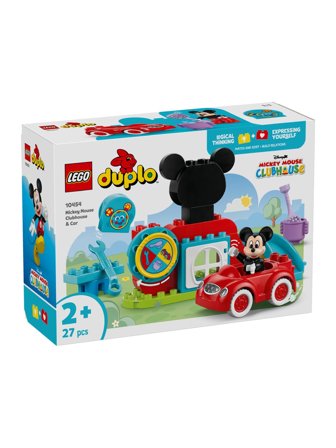 Lego Duplo Lego unisex Mickey Mouse Clubhouse & Car, ref.: 10454, trade line: DUPLO Disney TM, material:100% plastic
