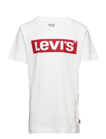 Levi's Short Sleeve Box Tab Tee White Levi's