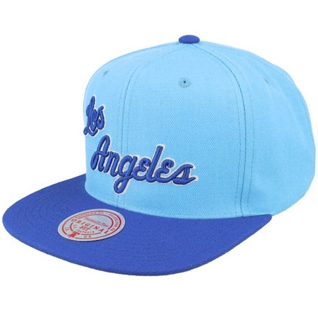 Mitchell & Ness - NBA Blau snapback Cap - Los Angeles Angels Team 2 Tone 2.0 Blue Snapback @ Hatstore