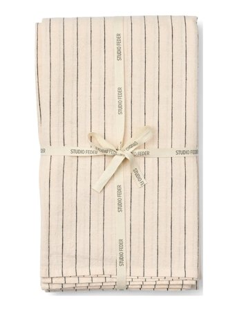 Kori Table Cloth - Cot/Lin Cream STUDIO FEDER