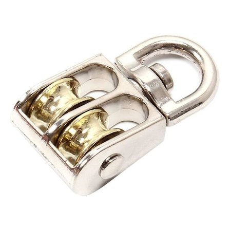 43mm Kääntyvä kaksoispyörä Talja Nosto Talja Köy Ripustus