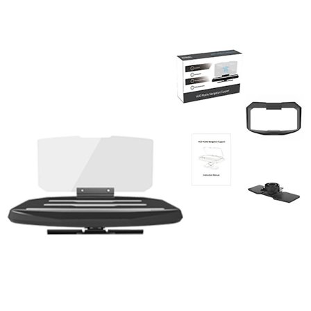 Bil HUD Skärm Display Hållare Fäste Telefonstativ Automatisk Adsorption