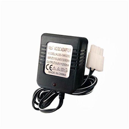 Oppladbar batterilader Ni-cd Ni-mh batterier Pakke Ket-3p pluggadapter 9.6v 250ma utgang Rc leketøy