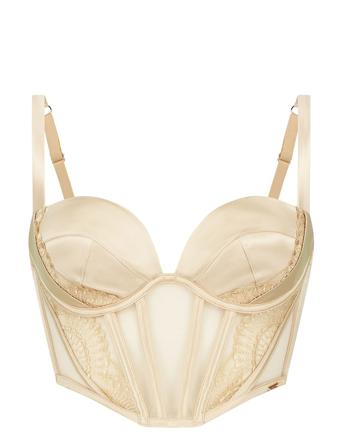 Stella C&S Pp Ll Lingerie Bras & Tops Soft Bras Bralette Gold Hunkemöller