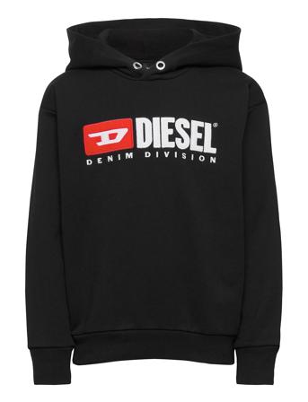 Sdivision Over Sweat-Shirt Black Diesel