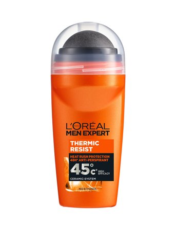 L'Oréal Paris L’oréal Paris Men Expert Thermic Resist 48H Anti-Perspirant Deodorant Roll-On, 100Ml - Nude - 100 ml