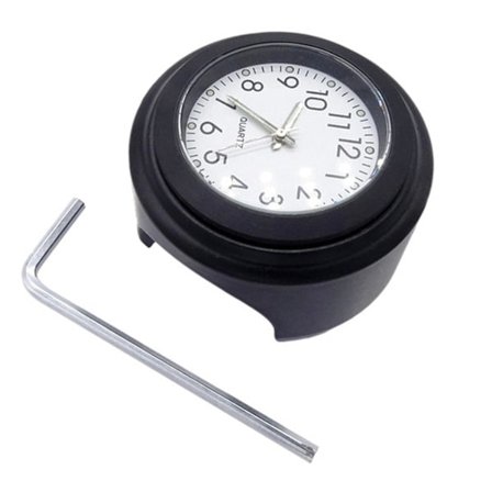 Universal motorsykkel kvartsklokke vanntett motorsykkel montering styreklokke