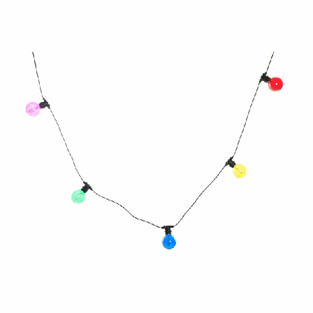 Led-krans Dkd Home Decor Multicolour (850 X 7 X 13 Cm)