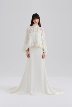 Malina Bridal - Esti blouse - S - Cream