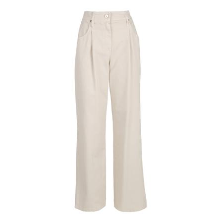 Brunello Cucinelli, Trousers Wit, Dames, Maat:XS