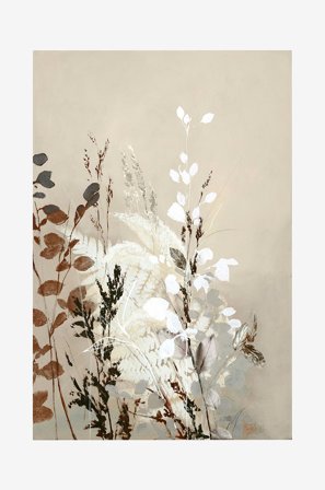 Malerifabrikken - Poster Light Leaves 8 - Beige - Posters - Från Homeroom