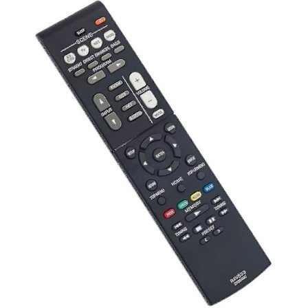 Rav533 Zp35490 Ersättningsfjärrkontroll Passar kompatibel med Yamaha Receiver Htr-3068 Rx-v479 Rx-v579 Htr-4068 Tsr-5790 Rx-v481 Htr-4069 Rx-v483 Rx-